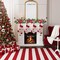 Christmas Peppermint Garland, Red and Green Christmas Garland - Holiday Tree
